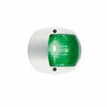 Superjock 0170WSDDP1 12V Green Navigation Side Boat Light White Polymer SU3661647